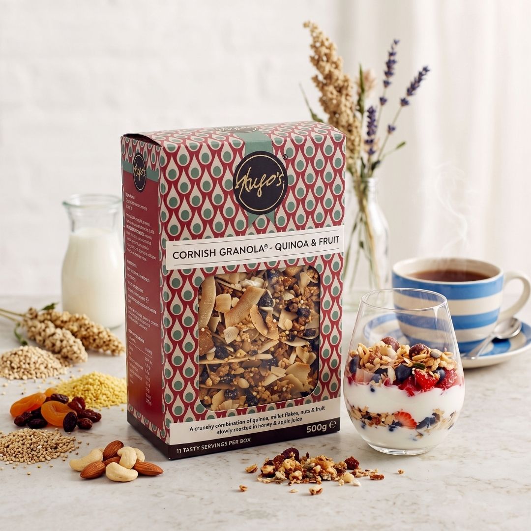Hugo's Cornish Granola - Quinoa & Fruit